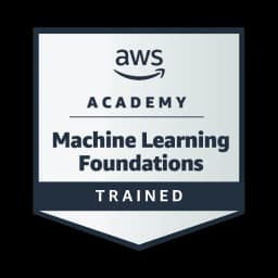 AWS Academy Graduate  Machine Learning Foundations