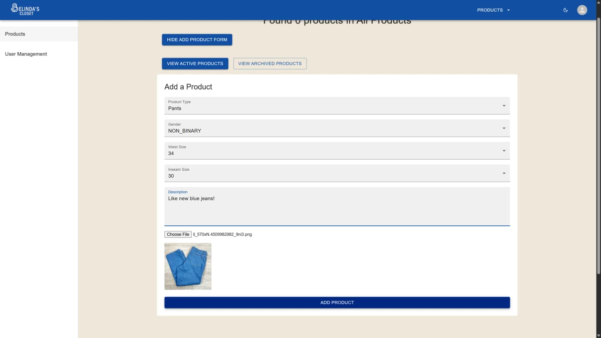 Belinda's Closet preview 2