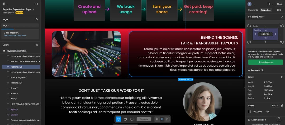 Pegasus Media Group: Artist Content and Music Catalog preview 1