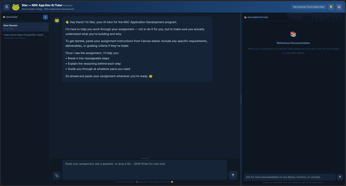 North Seattle College AI Tutor preview 1